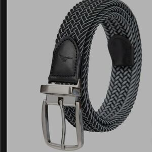 Tommy Bahama Men's Stretch Braided Reversible Belt